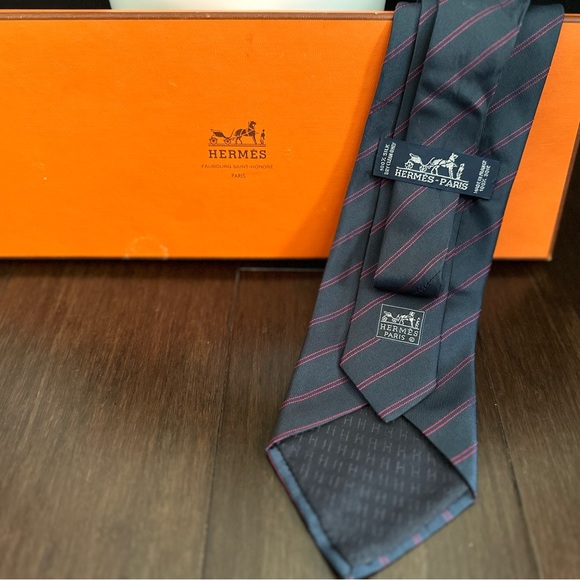 Hermes Necktie 2 pcs. - Picture 11 of 13